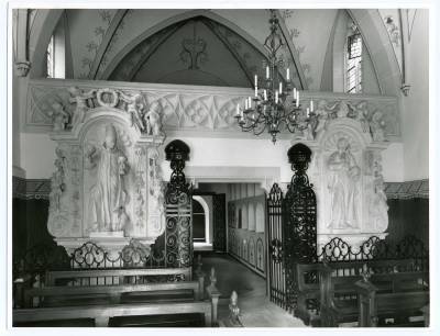 Alte Kirche Buldern - Sargnischen