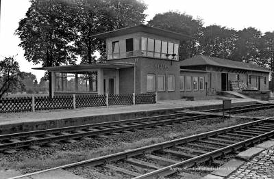 Alter Bahnhof Buldern - 1954