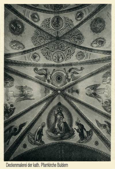 Neue Kirche Buldern - Deckenmalerei