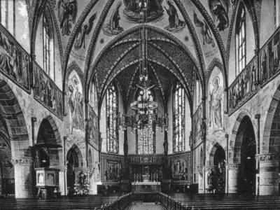 Neue Kirche Buldern - Innenraumansicht