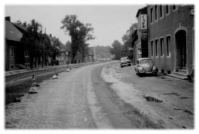 Fahrtrichtung Münster, Kreuzung Krummer Timpen