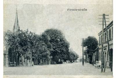 Weseler Straße um 1910