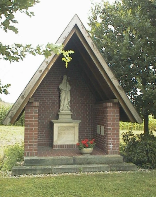 Wegekapelle mit hl. Ludgerus in Limbergen am Hof Schulze Limberg